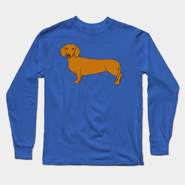 dachshund Long Sleeve T-Shirt by AMCArts